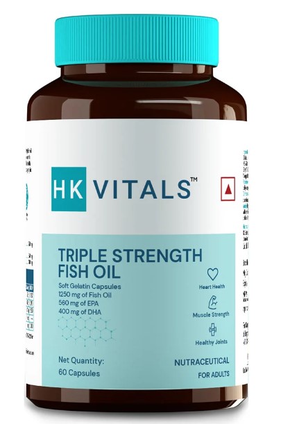 HK Vitals Triple Strength Fish Oil