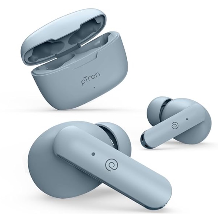 pTron Bassbuds Duo in-Ear Wireless Earbuds