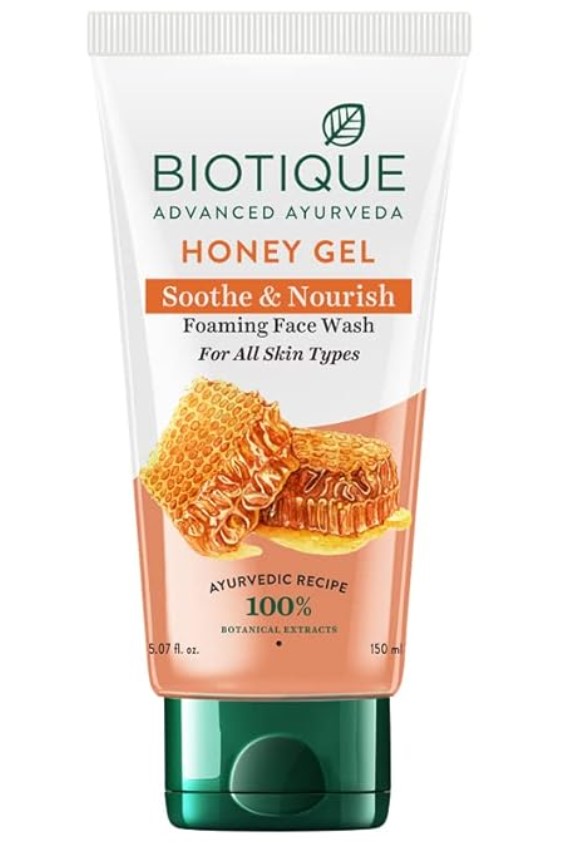Biotique Honey Gel Soothe & Nourish Foaming Face Wash