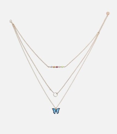 Forever 21 Women Gold Necklace