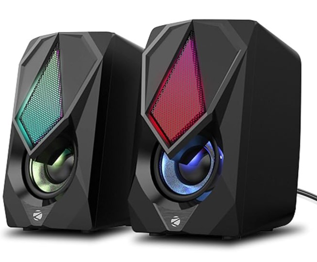 ZEBRONICS Zeb-Warrior II 10 watts 2.0 Multimedia Speaker