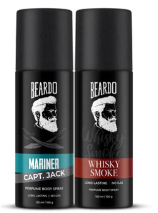 Beardo All-Night Perfume Deo Spray Combo