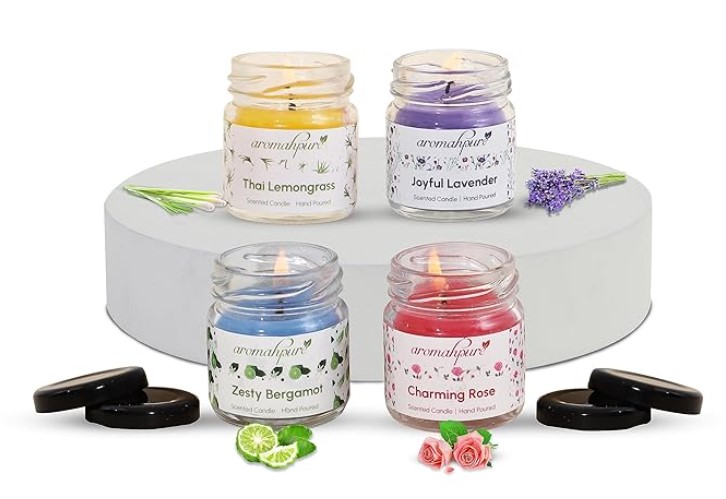 Aromahpure Scented Candles