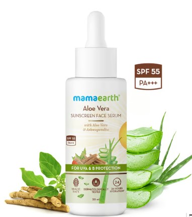 Aloe Vera Sunscreen Face Serum