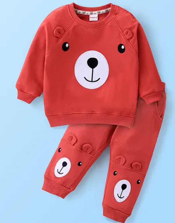 Cotton Knit Full Sleeves T-Shirt & Lounge Pant Set
