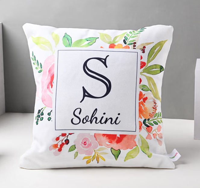 Personalised Name Letter Cushion