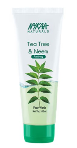 Nykaa Naturals Tea Tree & Neem Purifying Face Wash