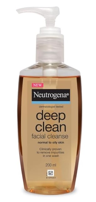 Neutrogena Deep Clean Gentle Facial Cleanser