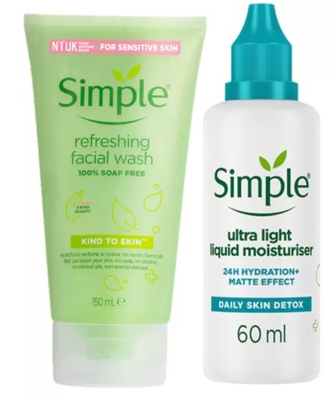 Simple Kind to Skin Refreshing Facial Wash