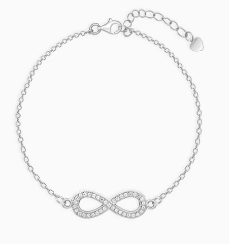 Silver Infinity Bracelet