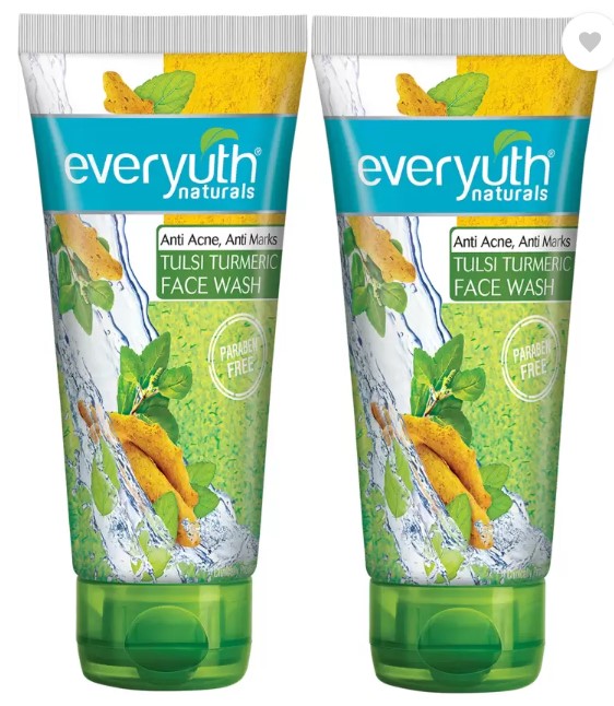 Everyuth Naturals Anti-Acne Anti Marks Tulsi Turmeric Face Wash