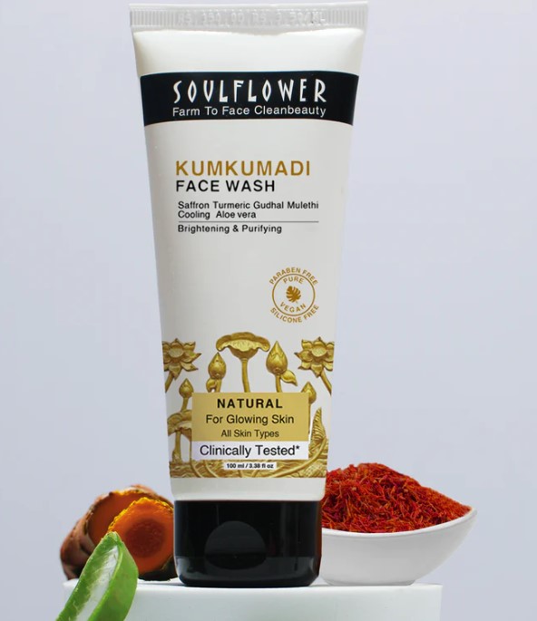 Kumkumadi Instant Brightening Ubtan Face Wash