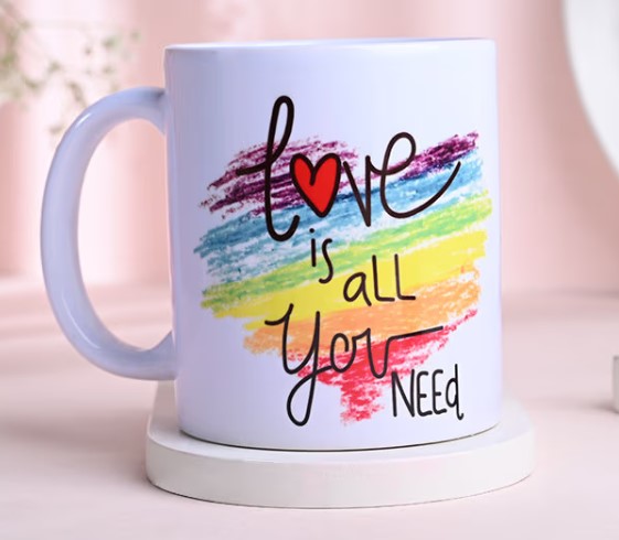 Much Needed Love Ceramic Mug