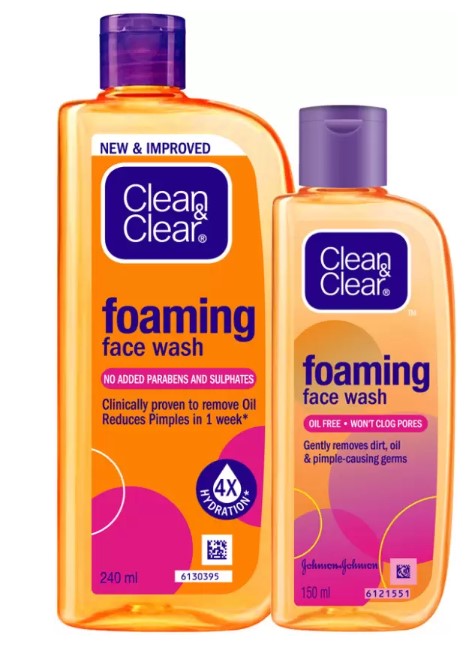 Clean & Clear Foaming Face wash