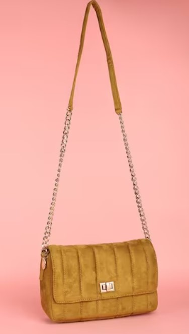 Forever 21 Women Yellow Sling Bags