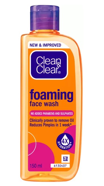 Clean & Clear Foaming Face Wash