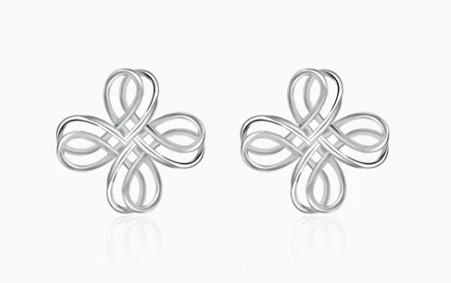 Silver Celtic Earrings