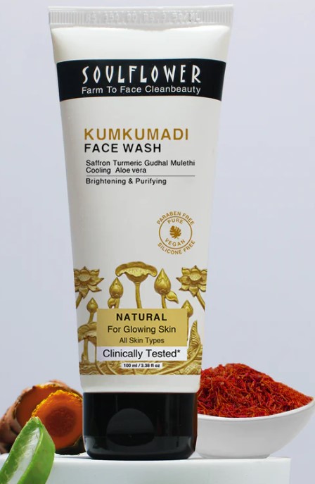 Kumkumadi Instant Brightening Ubtan Face Wash