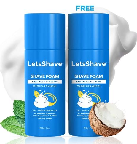 Shave Foam Coconut Oil Menthol