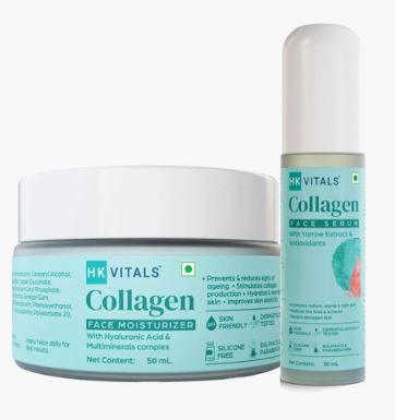 Collagen Face Moisturizer & Face Serum Combo