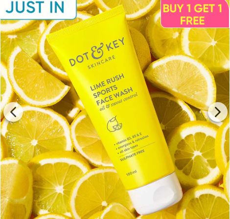 Lime Rush Sports Facewash