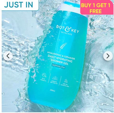 Hyaluronic & Ceramide Hydrating Shower Gel