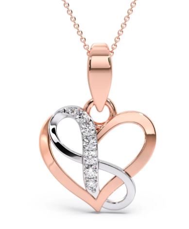 Immortal Love V.Day Diamond Pendant