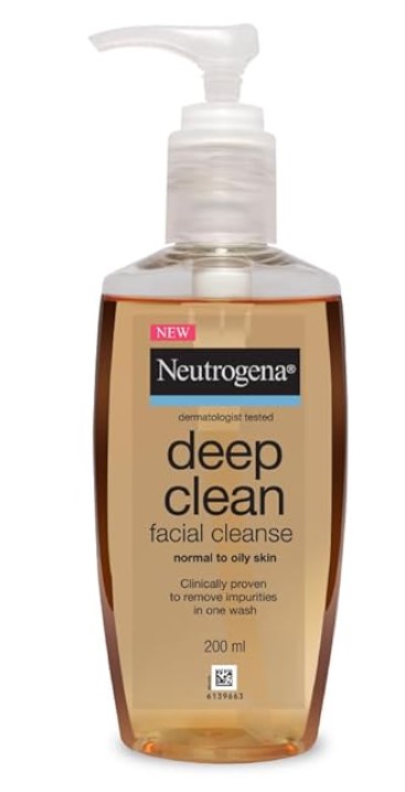 Neutrogena Deep Clean Gentle Facial Cleanser