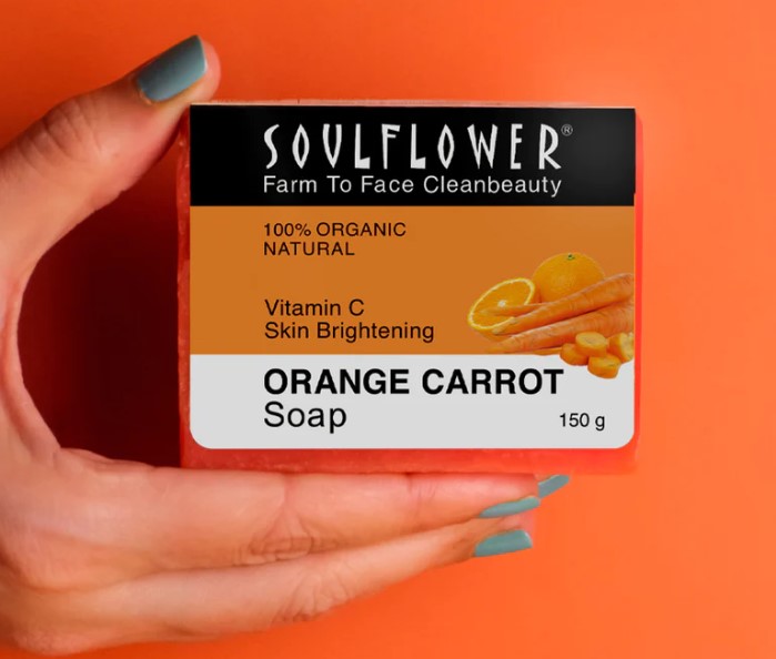 Vitamin C Rich Orange Carrot Soap