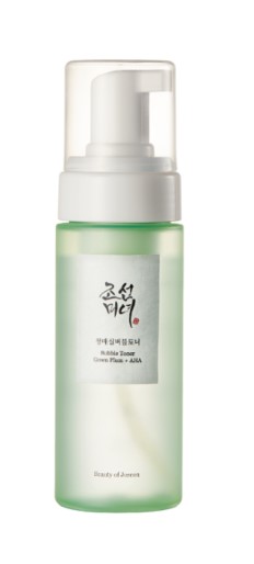 Bubble Toner: Green Plum + AHA