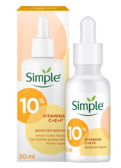 Booster Serum 10% Vitamin C+E+F For Youthful Glowing Skin