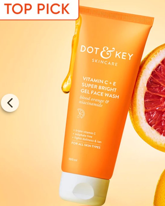 Vitamin C + E Gel Facewash