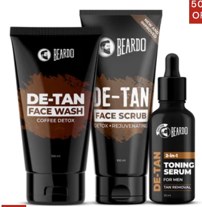 Beardo De-Tan Skin Care Trio