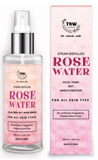 Steam Distilled Pure Rose Water