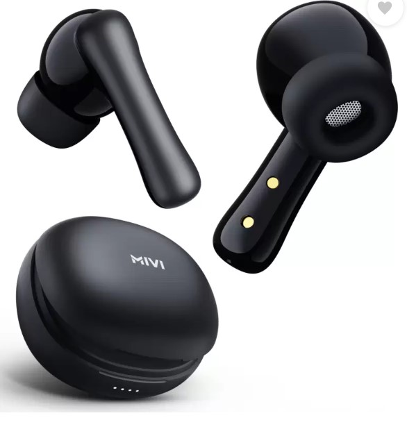 Mivi DuoPods i2 TWS,13mm Bass