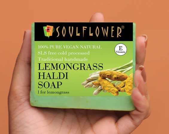 Lemongrass Haldi Soap