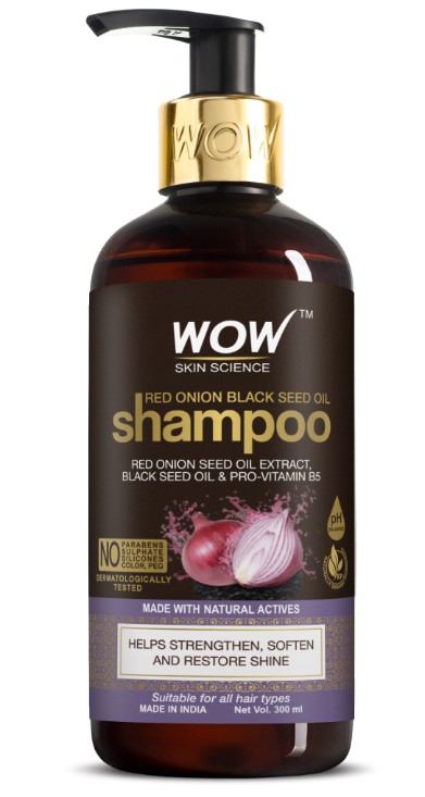 Onion Shampoo For Hair Fall Control