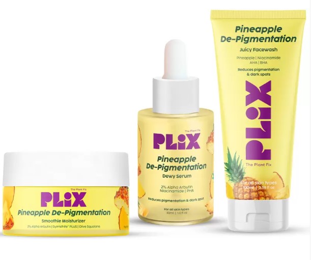 The Plant Fix Plix Pineapple Pigmentation Skincare Kit