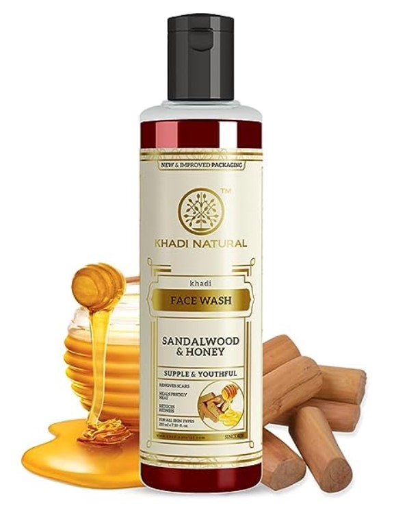 Khadi Natural Sandalwood & Honey Face Wash
