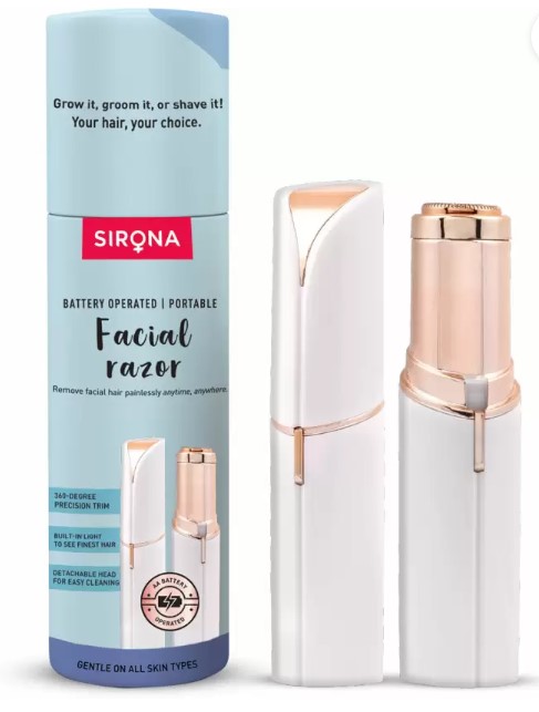 SIRONA Portable Electronic Facial Razor