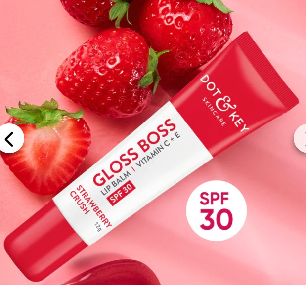 SPF 30 Vitamin C+E Strawberry Lip Balm
