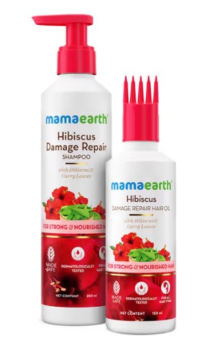 Hibiscus Damage Repair Cleanse & Nourish Hair Combo