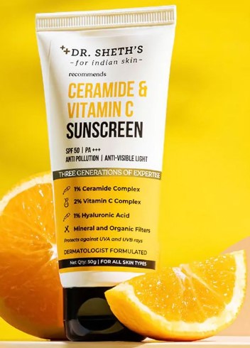 Ceramide & Vitamin C Hybrid Sunscreen