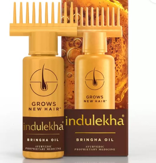 Indulekha Bringha Ayurvedic for Fall Control & Growth Hair Oil