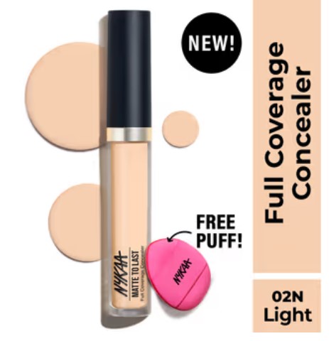 Nykaa Matte To Last Full Coverage Liquid Concealer