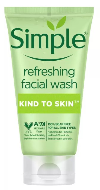 Simple Kind To Skin Refreshing Facial Wash Face Wash