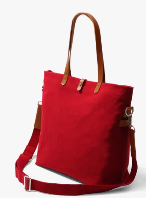 Crimson Red Buoy Tote Bag
