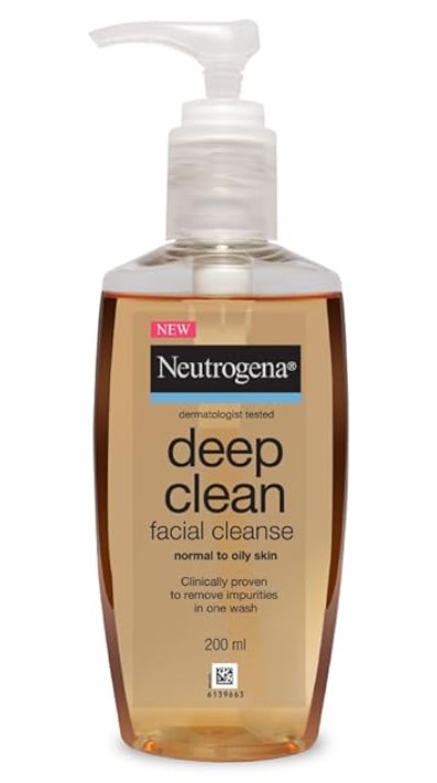 Neutrogena Deep Clean Gentle Facial Cleanser