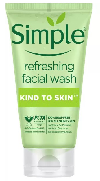Simple Kind To Skin Refreshing Facial Wash Face Wash