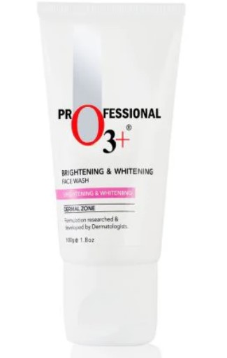 O3+ Brightening & Whitening Face Wash
